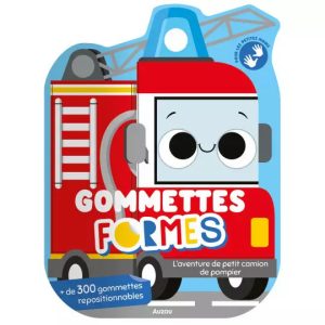 Gommettes formes – L&rsquo;aventure de petit camion de pompier