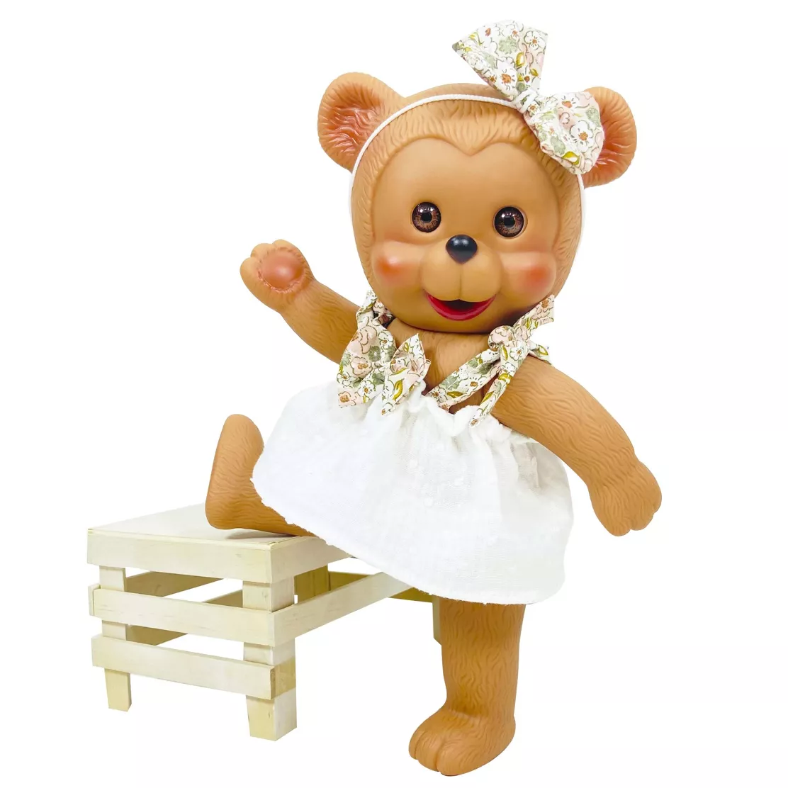 Poupée Ours Coquelicot Collection POPPY 1 Nines d’Onil