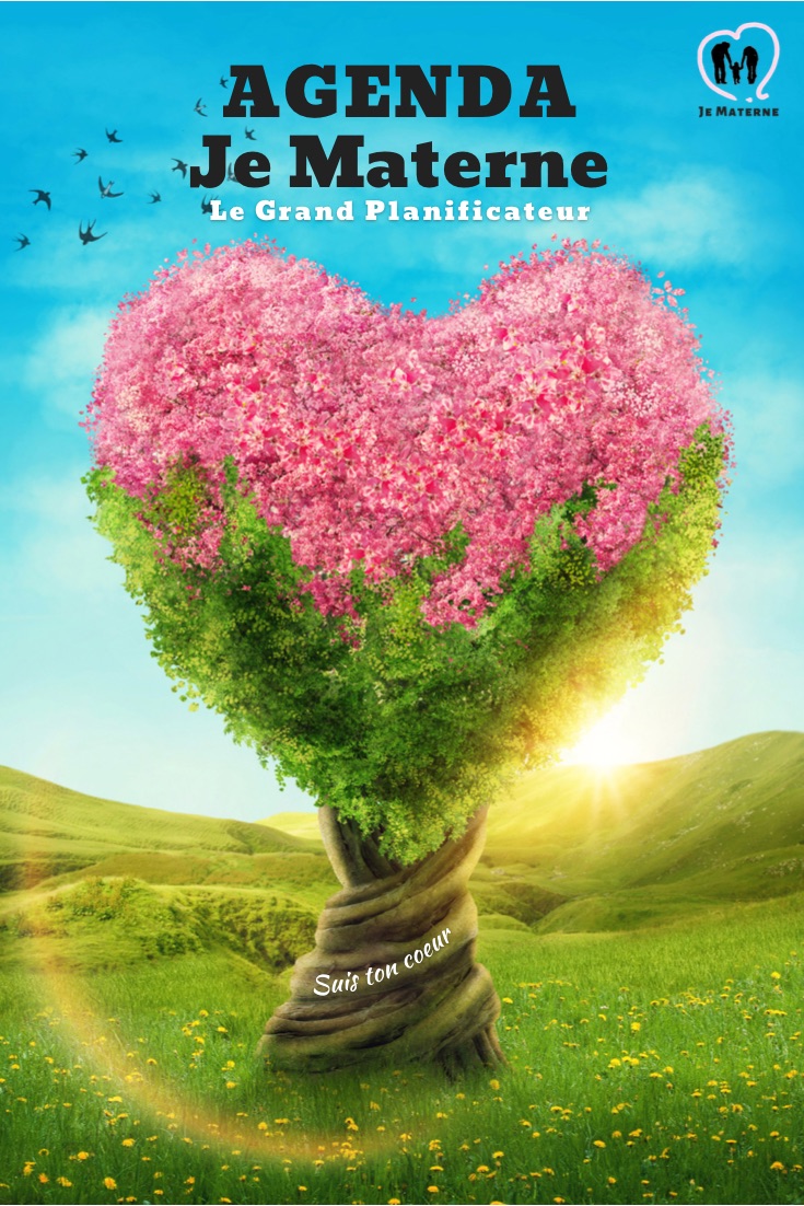 Agenda familial numérique Je Materne – Le Grand Planificateur «Suis ton coeur!» – Image 2
