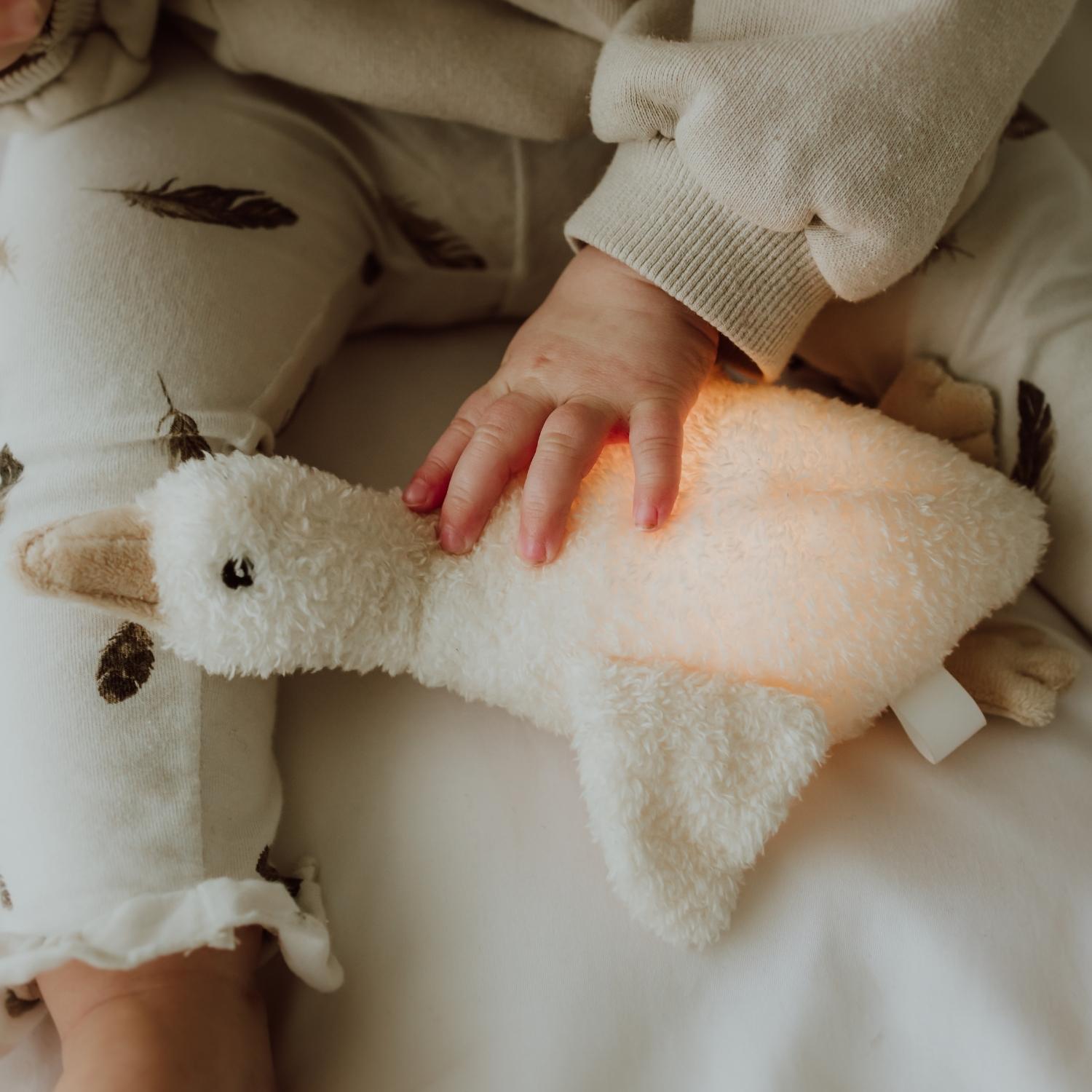 Peluche lumineuse veilleuse Liva l’oie – Image 8