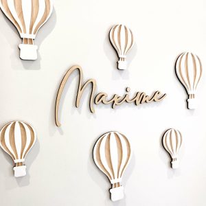 Décoration Murale Montgolfière – Lot de 6