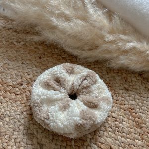 Chouchou moumoute fleuri (tailles adulte ou enfant)