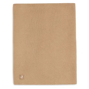 Couverture 100x150cm Basic Knit Biscuit – Jollein