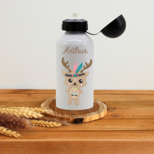 Gourde de sport isotherme personnalisée – cerf