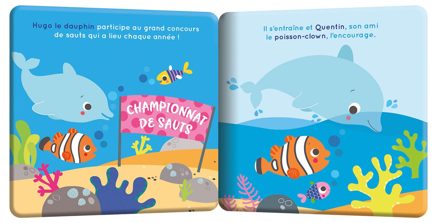 Mon premier livre de bain – Hugo le dauphin – Image 2