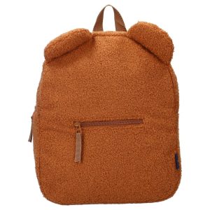 Sac à dos ourson bouclette personnalisable Caramel