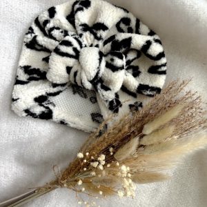 Turban moumoute léopard