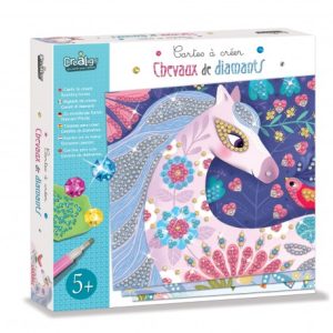 Broderie diamant à créer Chevaux de diamants – Créa Lign&rsquo;