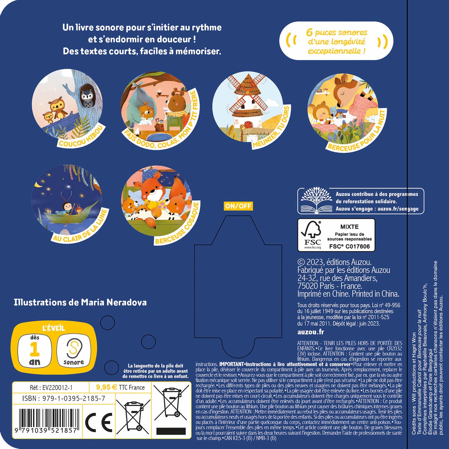 Mes premiers sonores – Mes premières berceuses – Image 4