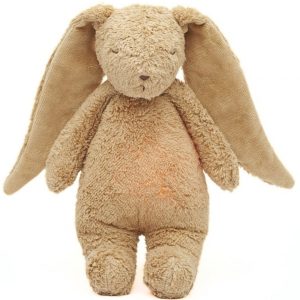 Veilleuse lapin nature bio avec sons & lumières Cappucino