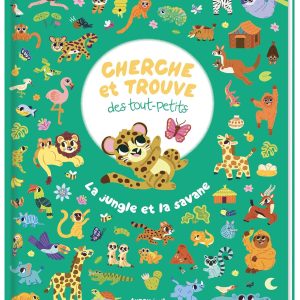 Cherche et trouve des tout-petits –  La jungle et la savane