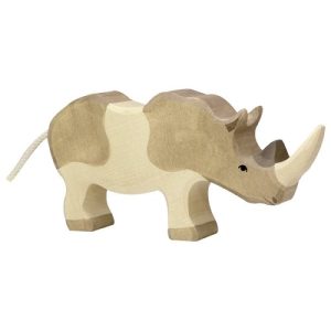 Rhinocéros en bois