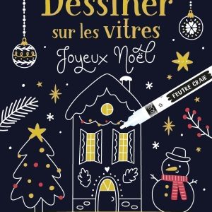 Dessiner sur les vitres – Noël