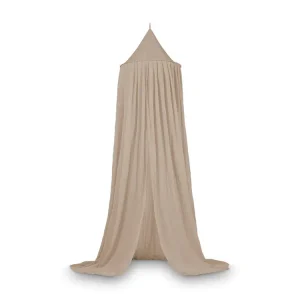 Ciel de lit vintage 245cm Nougat