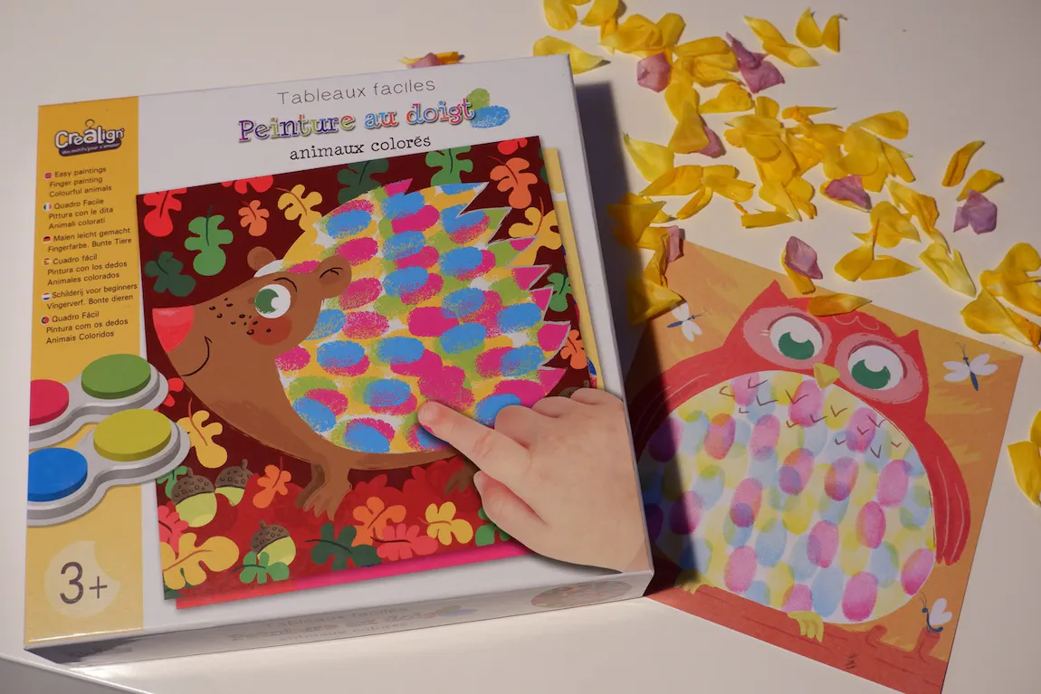 Peinture au doigt Animaux colorés – Créa Lign’ – Image 8