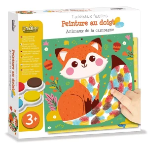 Peinture au doigt Animaux de la campagne – Créa Lign&rsquo;
