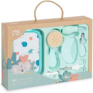 Trousse de soin bébé Koala menthe Interbaby