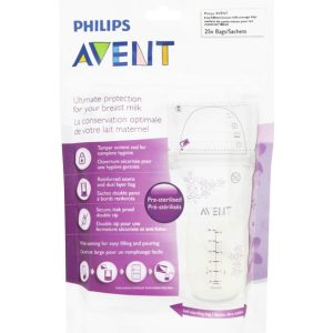 Avent sachets de conservation lait maternel x25