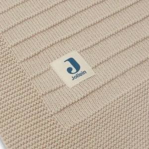 Couverture 100x150cm Pure Knit Nougat GOTS – Jollein