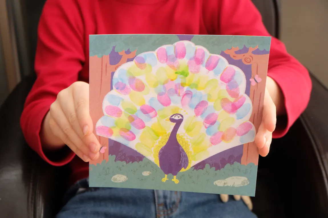 Peinture au doigt Animaux colorés – Créa Lign’ – Image 9