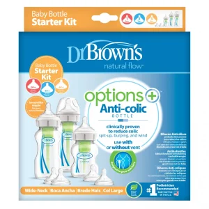 Dr Brown’s Kit Biberons Options+ Anti-colic col large