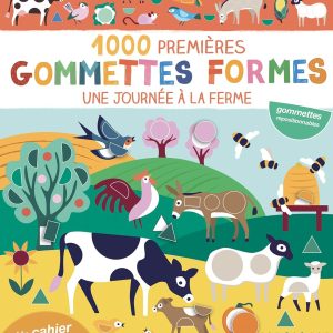 1000 premières gommettes formes – Une journée à la ferme