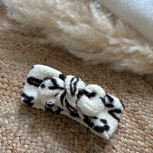Bandeau moumoute léopard