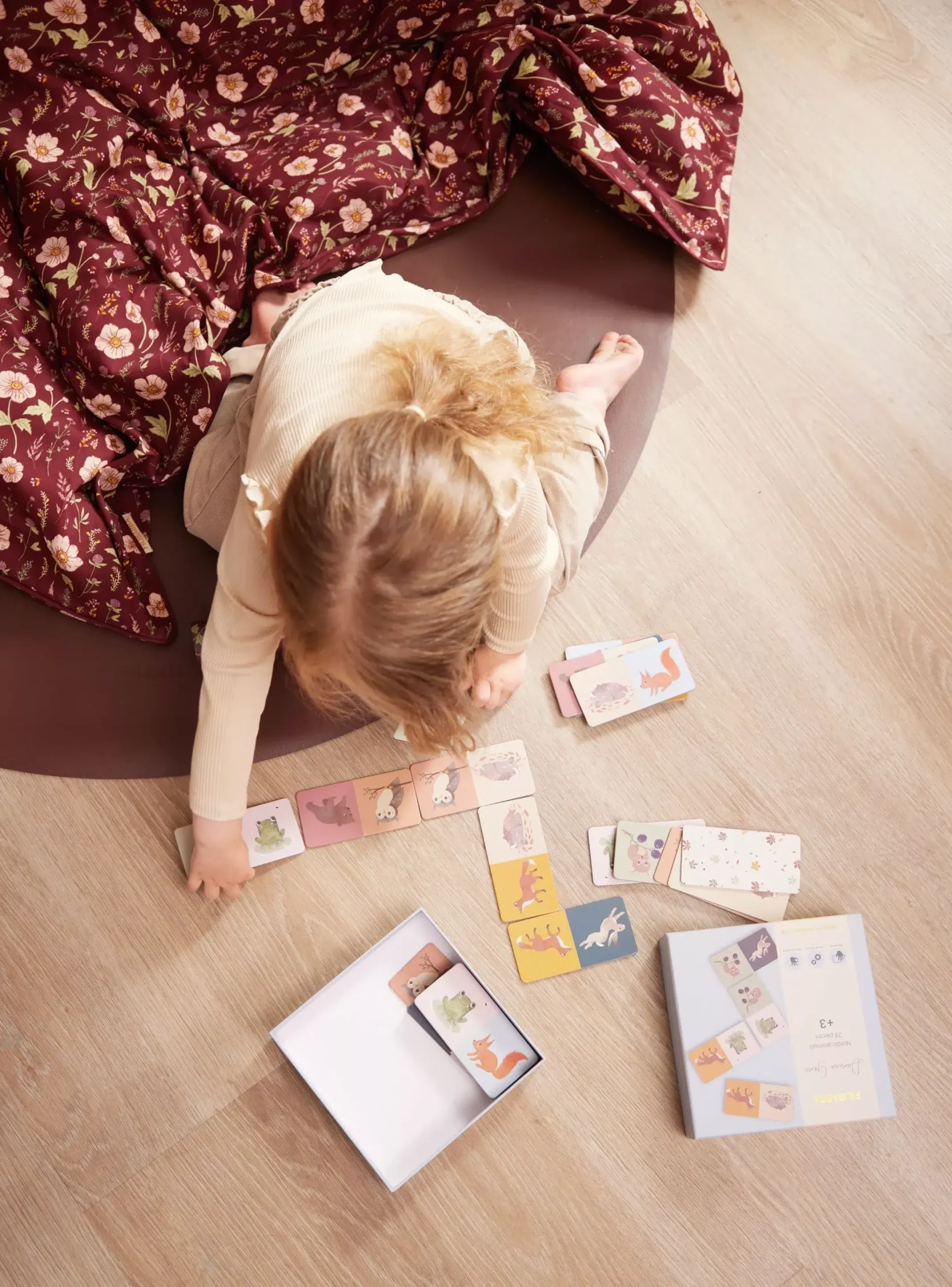 Jeu Domino 28 pièces – Animaux nordiques – Image 4