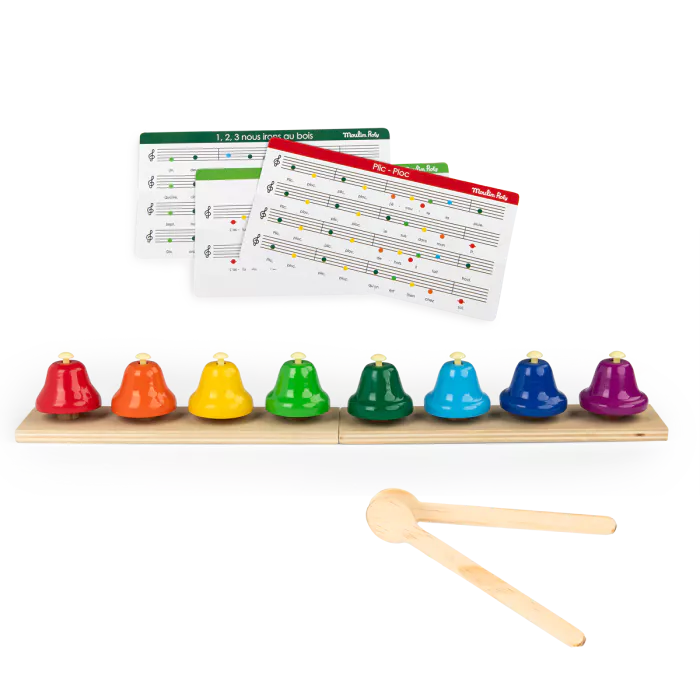 8 clochettes musicales
