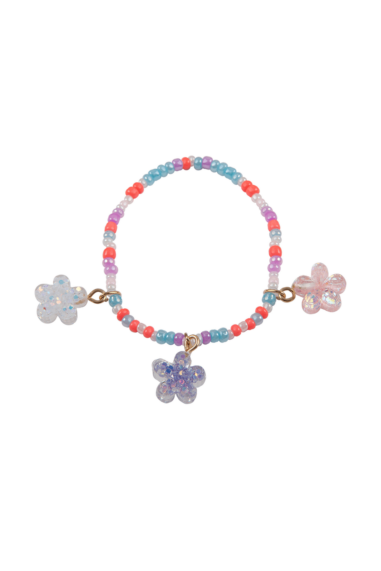 Bracelet Shimmer / Perle avec fleur