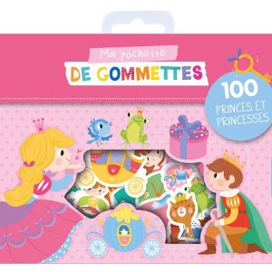 Ma pochette de 100 gommettes – Princesses