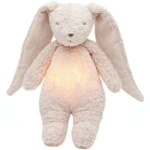 Veilleuse lapin nature bio avec sons & lumières Rose