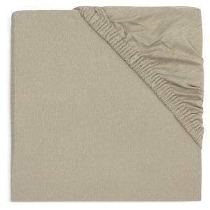 Drap-housse Jersey 70x140cm Olive Green – Jollein