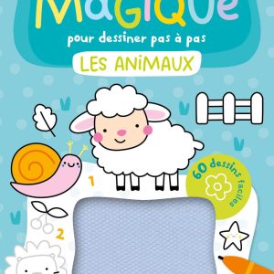 Mon ardoise magique pour dessiner pas à pas – Les animaux