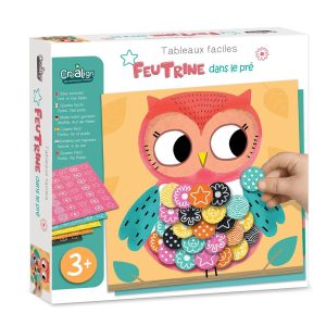 Tableaux de feutrine «dans le pré» – Créa Lign&rsquo;