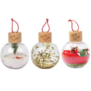 Pack de 3 boules de Noël sensorielles Christmas