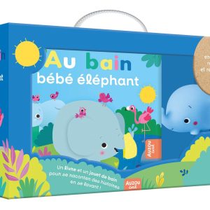 Mon premier livre de bain – Au bain bébé éléphant !