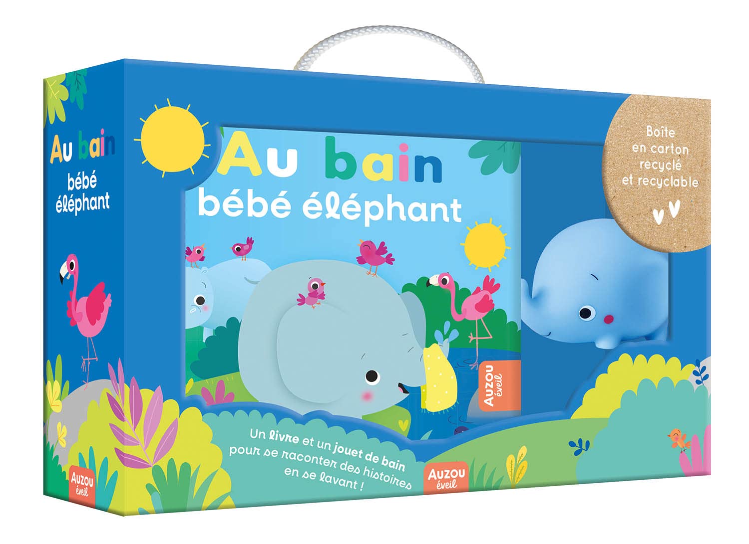 Mon premier livre de bain – Au bain bébé éléphant !