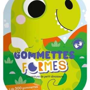 Gommettes formes – L&rsquo;aventure de petit dinosaure