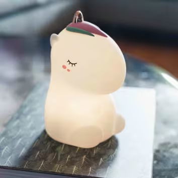Veilleuse tactile en silicone Licorne – Little L – Image 5
