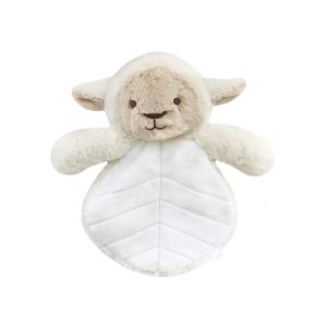 Doudou peluche mouton blanc