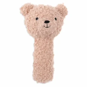 Hochet Teddy Bear Wild Rose