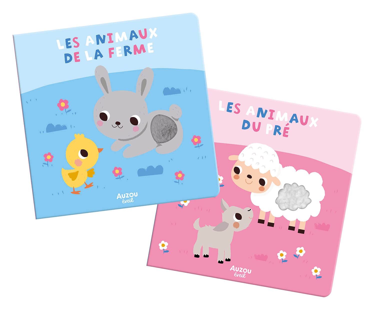 Les p’tits tout doux – Coffret à toucher – Les animaux de la ferme – Image 2