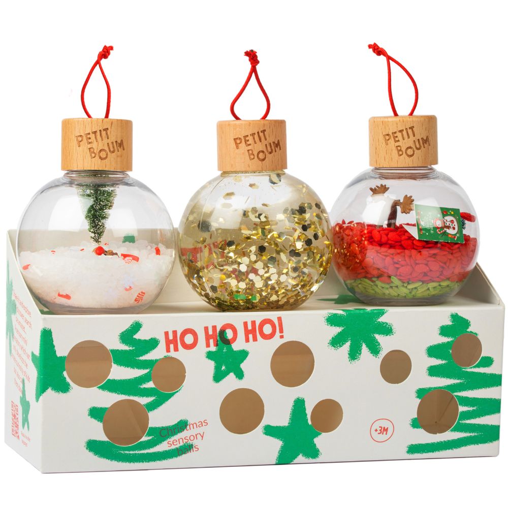 Pack de 3 boules de Noël sensorielles Christmas – Image 8
