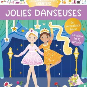 Mes 500 autocollants créatifs – Jolies danseuses