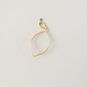 Citron en filaire doré