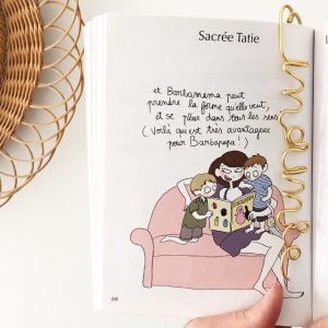 Marque-page en filaire « <3 Mamoune" 7 lettres