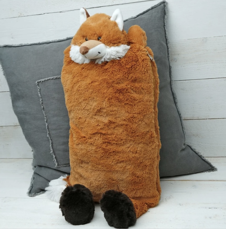 Housse pour bouillotte eau chaude peluche Renard – Image 2