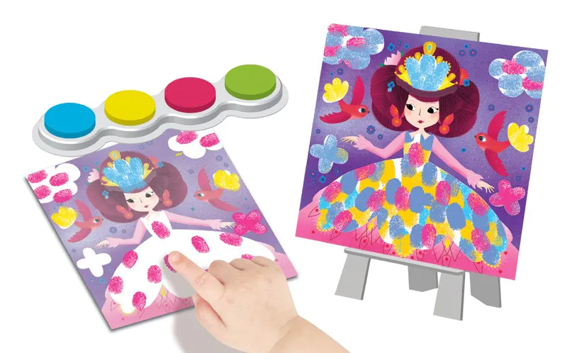 Peinture au doigt Monde Féerique – Créa Lign’ – Image 2