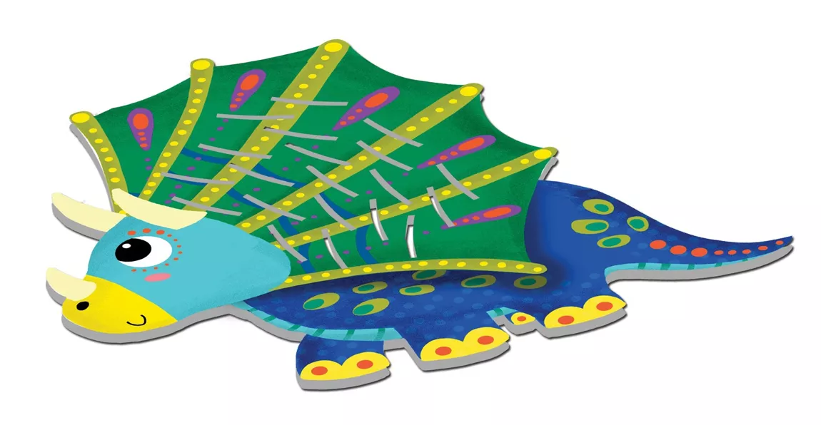 Animaux décos faciles Ecailles métallisées Dinosaures – Image 2